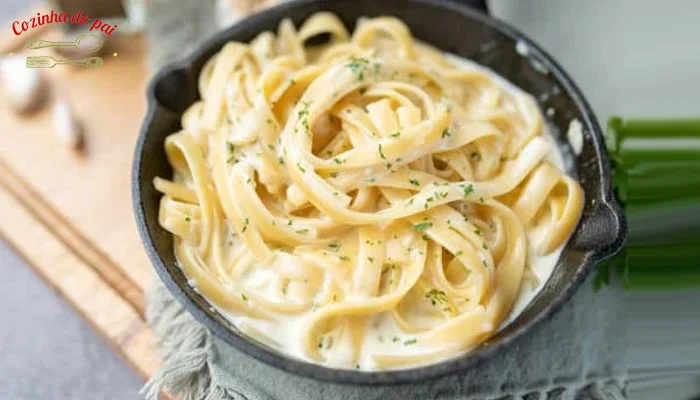 Receita Macarrão Cremoso