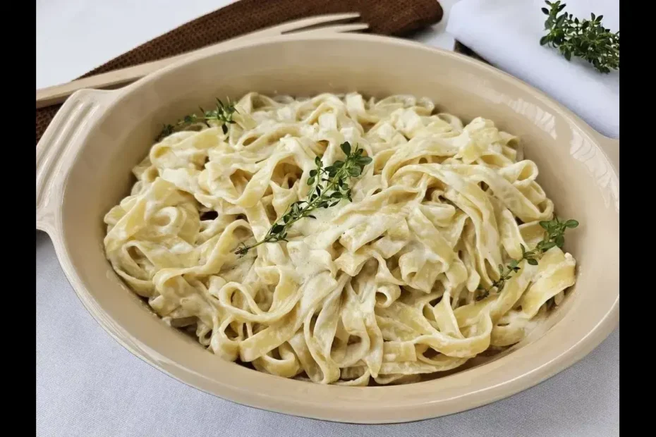 Fettuccine Alfredo