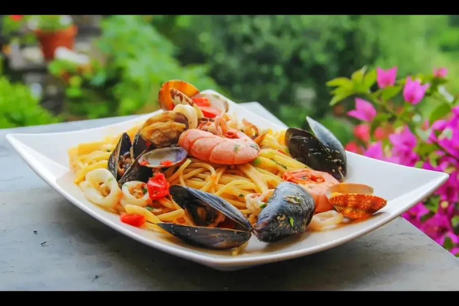 Linguine com Frutos do Mar